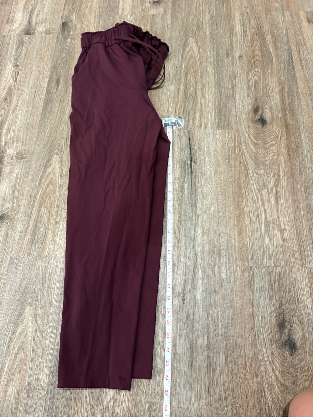 lululemon athletica Kids Burgundy Drawstring Joggers